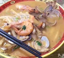 Pork and Clam Stew Pancake