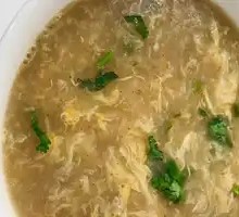 Egg Soup with Egg Mixture
