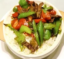 Stir-Fried Pork with Rice