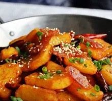 Spicy Potatoes in Dry Pot