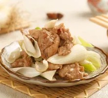 Scallion Stir-Fried Lamb
