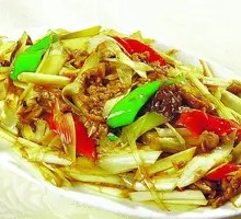 Scallion Stir-Fried Lamb