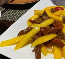 Fragrant Mango Lemon Sauce Stir-Fried Beef Tenderloin