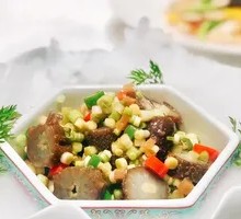 Sea Cucumber Tiger Salad