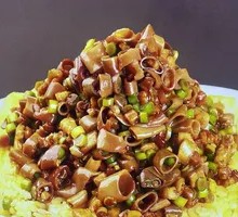 Sea Cucumber Rice Toss