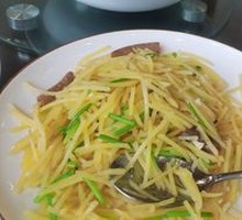 Shredded Potato with Sea Cucumber