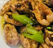 Spicy Stir-fried Eel Scales