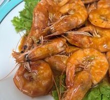 Stewed Large Shrimp