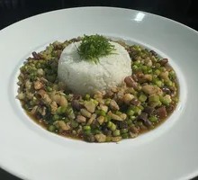 Sea Cucumber Rice Toss
