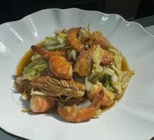 Stir-Fried Shrimp with Chinese Cabbage