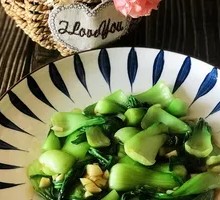 Garlic Stir-Fried Bok Choy