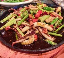 Grilled Squid Tentacles