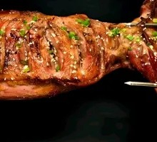 Aluminum Foil Roasted Lamb Leg