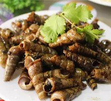 Spicy Razor Clams