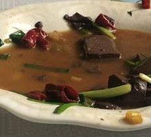 Stir-fried羊Blood