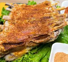 Charcoal-Grilled Zangma Mountain Lamb Ribs