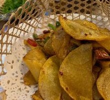 Spicy Potatoes in Dry Pot