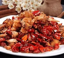 Spicy Chicken with Chili