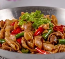 Spicy Pork Intestines Stir-fry