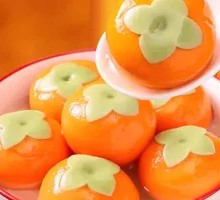 Persimmon Blessing Glutinous Rice Balls