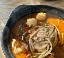 Spicy Hot Pot with Bone Broth
