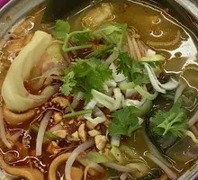 Sour and Spicy Sweet Potato Noodles