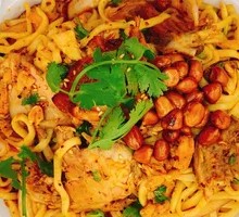 Chicken Frame Mixed with Coarse Grain Noodles