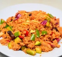 Spicy Kimchi Fried Rice