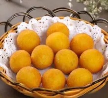 Taro Sweet Potato Balls