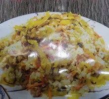 Sour Cabbage Beef Fried Rice