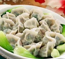 Leek Shrimp Pork Dumplings