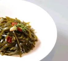 Cold-mixed kelp strands