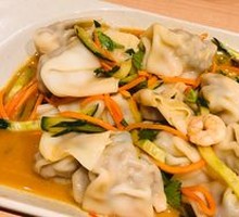 Dry-Mixed Shrimp Dumplings