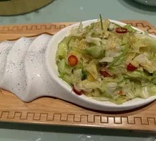 Cabbage Stir-fried Chicken Strips
