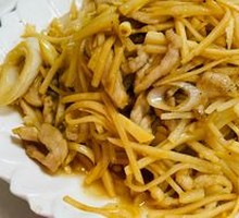 Bamboo Shoots Stir-Fried with Pork
