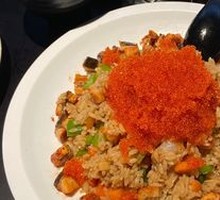 鳗鱼蟹子炒饭