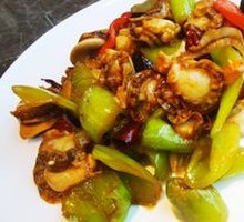 Stir-Fried Scallops