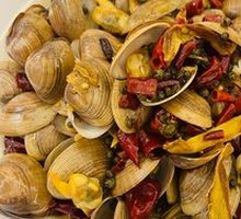 Spicy Razor Clams