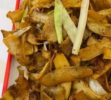Dry-Fried King Oyster Mushroom