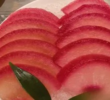 Red Wine Poached Pear