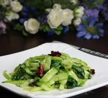 Dry-Fried Bok Choy