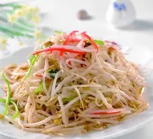 Spicy and Sour Mung Bean Sprouts