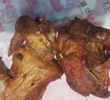 Honey-glazed扒 Chicken