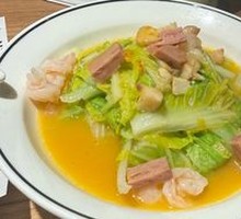 Shrimp with Baby Bok Choy