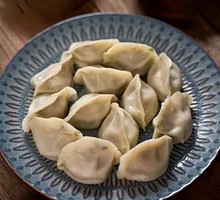 Chinese cabbage and pork dumplings