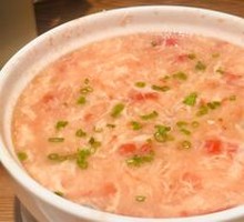 Tomato Dumpling Soup