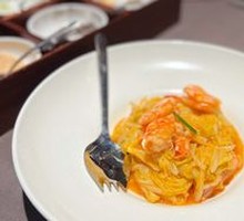 Bohai Salt Field Shrimp with Chinese Cabbage