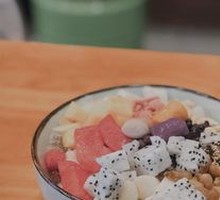 Red Sugar Fermented Rice Wine Fruit Ice Tangyuan