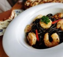 Seafood Squid Noodles