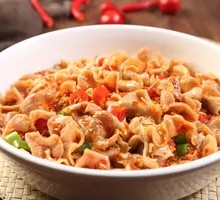 Pickled Chili Fish Offal Noodles